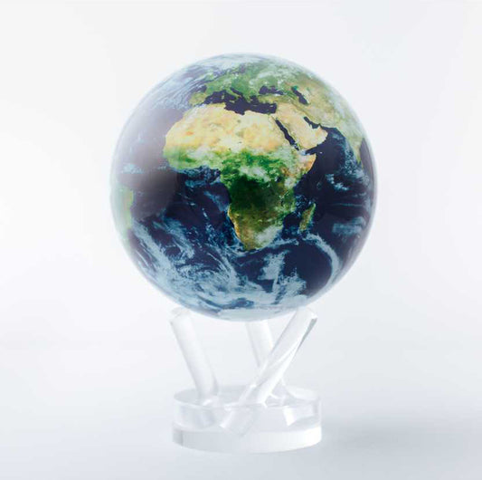 EARTH WITH CLOUDS GLOBE